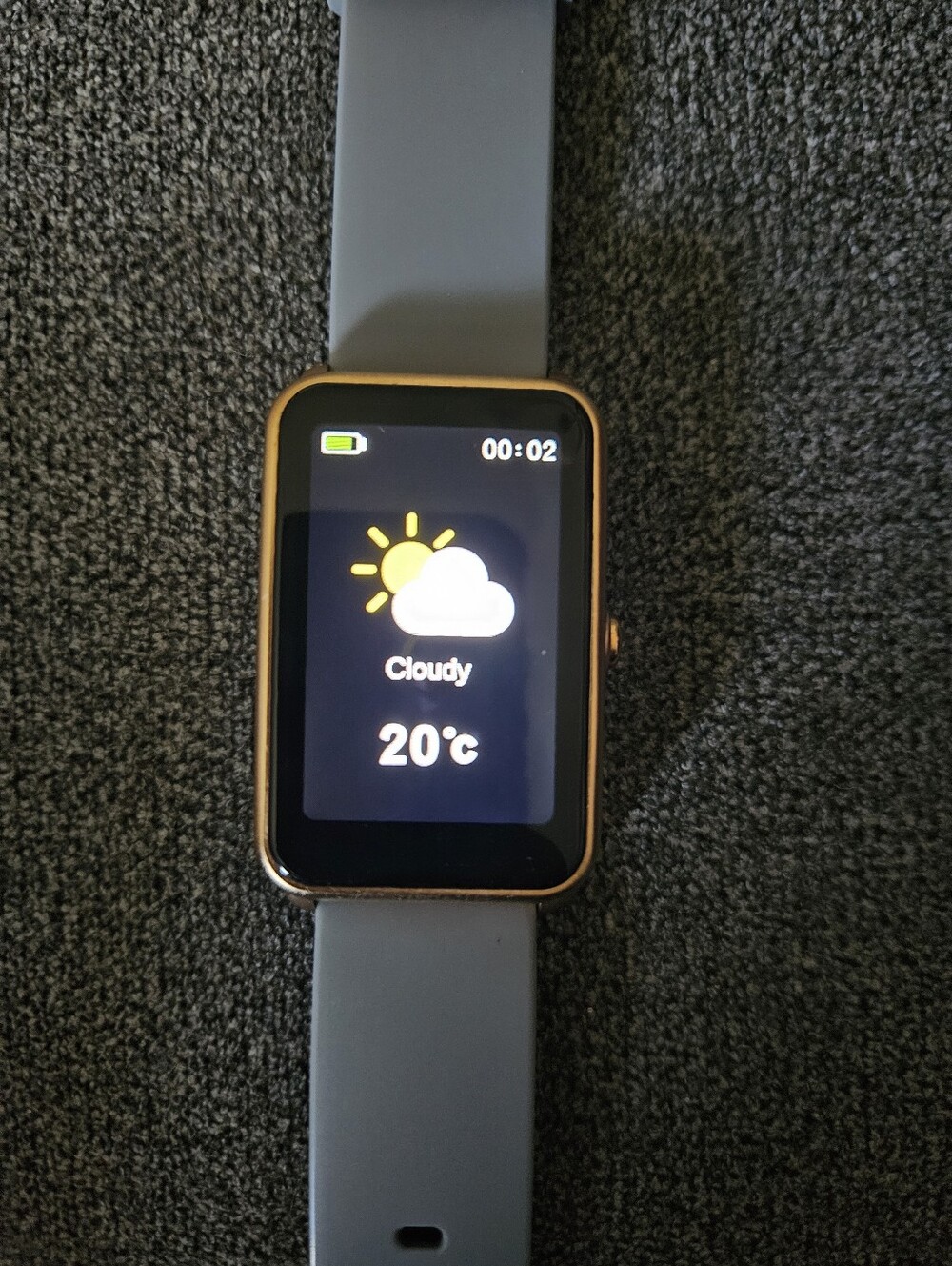 FITVII Fitness Tracker Watch Purple Gold IP68 Smartwatch - Picture 7 of 12